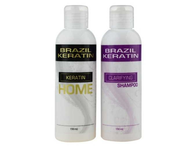 BRAZIL KERATIN Home Set - Keratin 150ml + Clarifying šampon 150ml - pro domácí použití