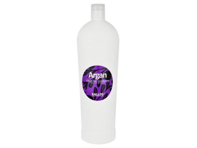 KALLOS Argan Colour Hair Conditioner 1000ml - kondicioner s Arganem na barvené vlasy