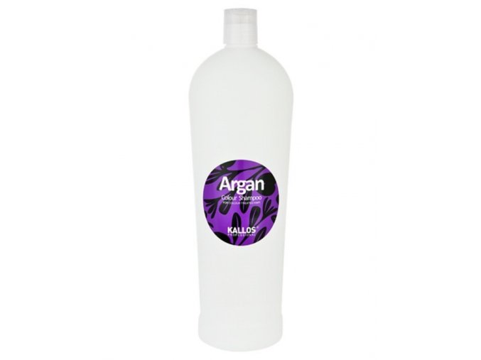 KALLOS Argan Colour Shampoo 1000ml - šampon s Arganem na barvené vlasy