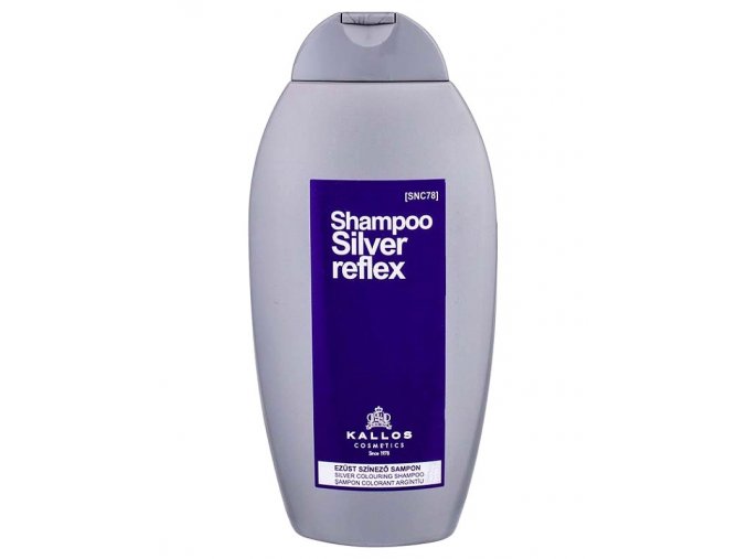 KALLOS Cosmetics Silver Reflex Shampoo 350ml - stříbrný šampon pro blond vlasy
