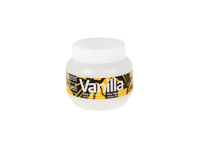 KALLOS Vanilla Shine Hair Mask 275ml - maska pro suché pro matné vlasy