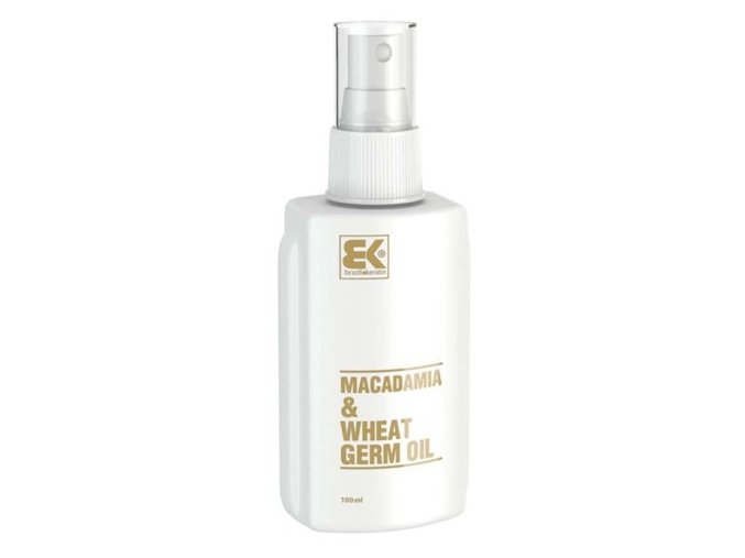 BRAZIL KERATIN Macadamia+Wheat Germ Oil 100ml - pro intenzivní regeneraci a hydrataci vlasů