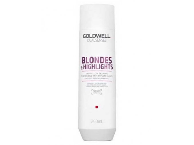 GOLDWELL Dualsenses Blondes And Highlights Shampoo 250ml - šampon pro bílou blond