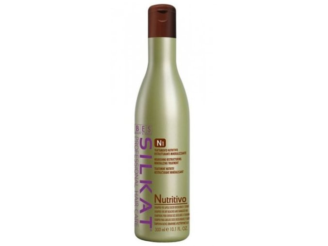 BES Silkat Nutritivo Shampoo N1 - šampon na velmi poškozené vlasy 300ml
