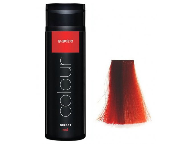 SUBRINA Direct Direct Red 200ml - Gelová barva na vlasy - červená