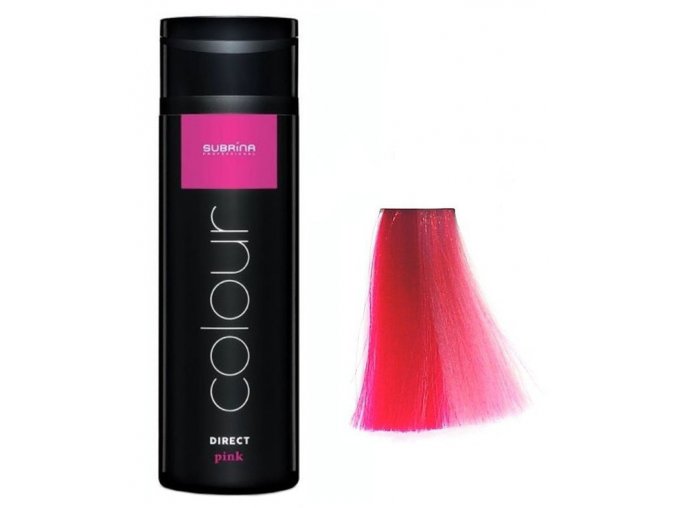 SUBRINA Direct Colour Pink 200ml - Gelová barva na vlasy - růžová