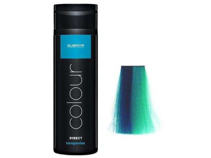 SUBRINA Direct Colour Tuquoise 200ml - Gelová barva na vlasy - tyrkysová