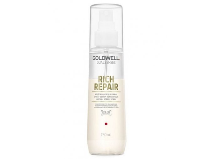 GOLDWELL Dualsenses Rich Repair Restoring Serum Spray 150ml - regenerační sprej pro narušené vlasy