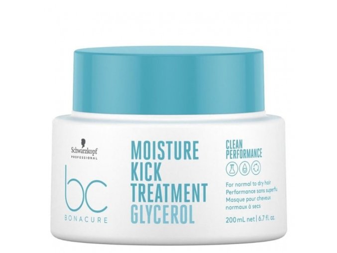 SCHWARZKOPF BC Moisture Kick Treatment 200ml - kůra pro suché a trvalené vlasy
