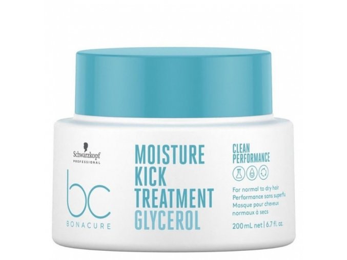 SCHWARZKOPF BC Moisture Kick Treatment 200ml - kůra pro suché a trvalené vlasy