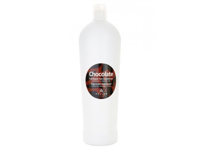 KALLOS Chocolate Repair Conditioner 1000ml - kondicioner na suché lámavé vlasy