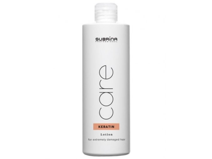 SUBRÍNA Care Keratin Lotion 480ml - keratinová péče pro extrémně poškozené vlasy