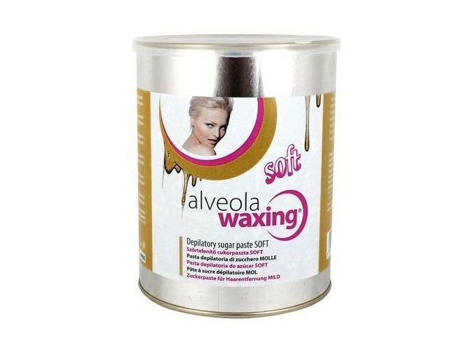 ALVEOLA Waxing Depilatory Sugar Paste SOFT - jemná depilační pasta s cukrem a medem 1000g