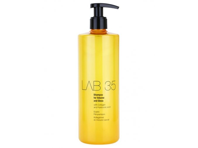 KALLOS Lab35 Shampoo for Volume and Gloss 500ml - šampon pro objem a lesk