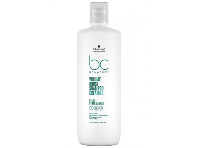 SCHWARZKOPF BC Volume Boost Shampoo Creatine 1000ml - šampon pro větší objem vlasů