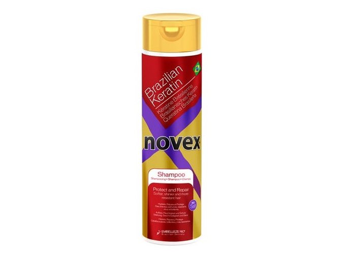 NOVEX Brazilian Keratin Keratin Shampoo 300ml - šampon s brazilským keratinem