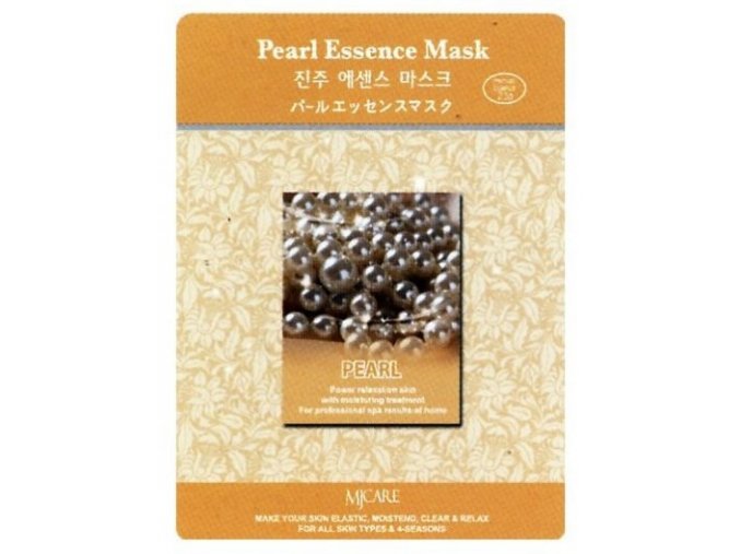MJ CARE Pearl Perly - luxusní pleťová maska proti vráskám a pro mladistvý vzhled kůže
