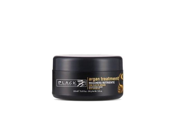 BLACK Argan Treatment Maschera 250ml - arganová regenerační maska na poškozené vlasy