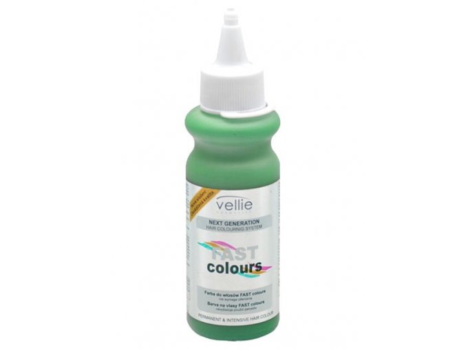 VELLIE Pistachio Fast Colours gelová barva na vlasy smývatelná - pistáciová