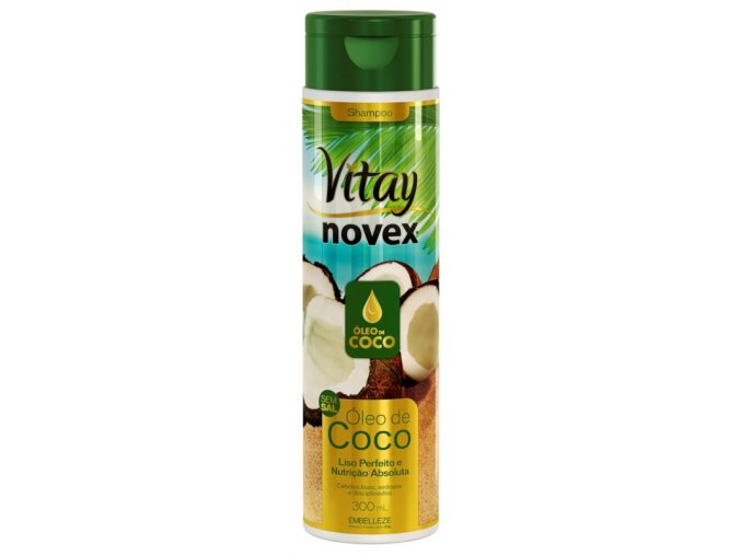 NOVEX Coconut Oil Vitay Shampoo 300ml - šampon na suché vlasy s kokosovým olejem