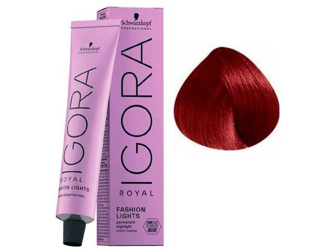 SCHWARZKOPF Igora Fashion L-88 barevný melír na vlasy 60ml - Červená