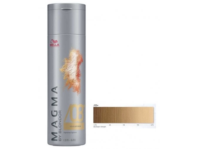 WELLA Professionals Magma By Blondor 120g - Melírovací barva č.03+ přírodní zlatá