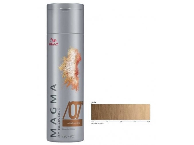 WELLA Professionals Magma By Blondor 120g - Melírovací barva č.07+ přírodní hnědá