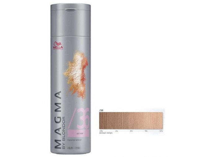 WELLA Professionals Magma By Blondor 120g - Melírovací barva č.36 zlatě fialová