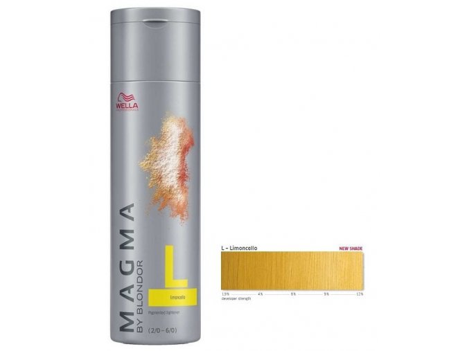 WELLA Professionals Magma By Blondor 120g - Melírovací barva Limoncello - žlutá