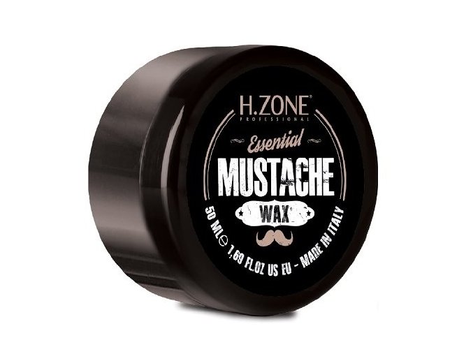 H-ZONE Essential Mustache Wax 50ml - Vosk na vousy, bradu a knír