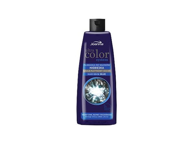 JOANNA Ultra Color BLUE Hair Rinse 150ml - tónovací vlasová voda (přeliv) - modrá