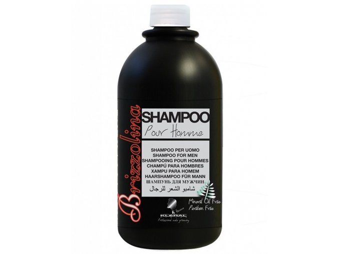 Brizzolina Shampoo For Men 1000 ml šampon pro muže na vlasy a vousy