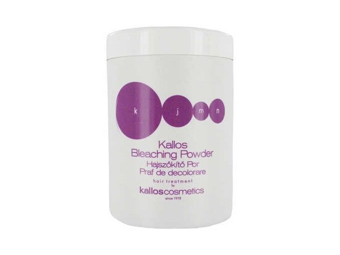 KALLOS KJMN Bleaching Powder 500g - melír na vlasy, bezprašný melírovací prášek