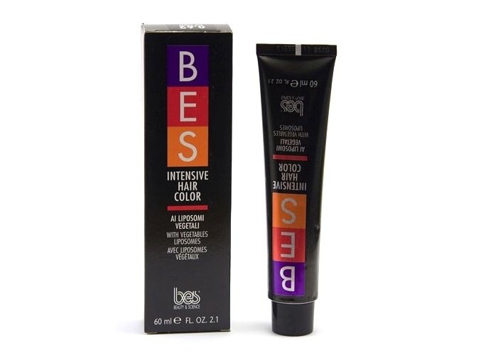 BES Intensive Hair Color ORANGE intenzivní domíchávací barva na vlasy 60ml - oranžová 0.44