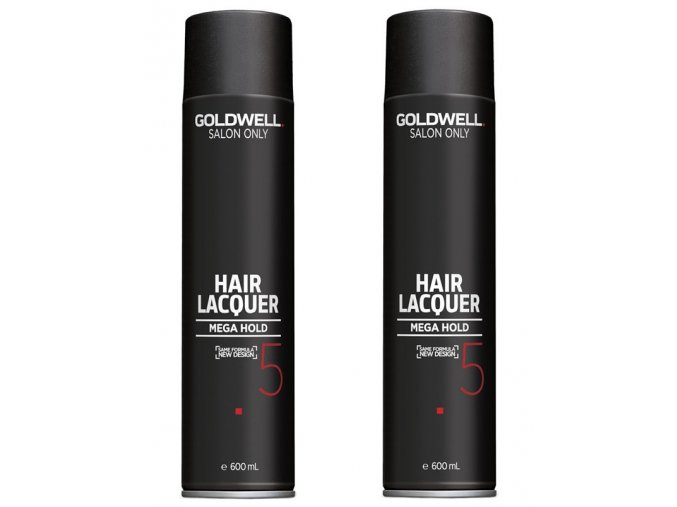GOLDWELL - AKCE Salon Only Hair Lacquer Mega Hold - lak na vlasy extra silný 2x600ml