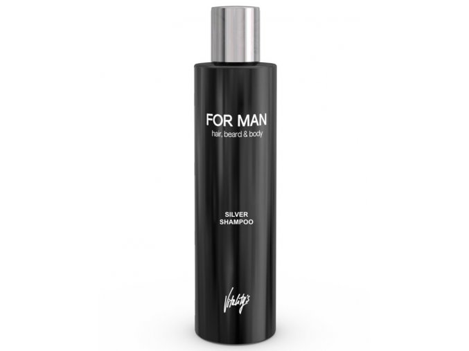 VITALITYS For Man Silver Shampoo 240ml - stříbrný šampon na vlasy