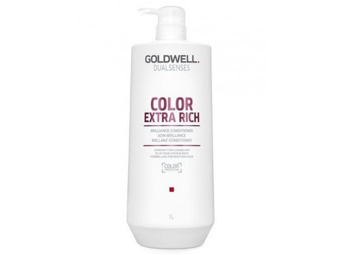 GOLDWELL Dualsenses Color Extra Rich Conditioner 1000ml - pečující kondic. pro barvené vlasy