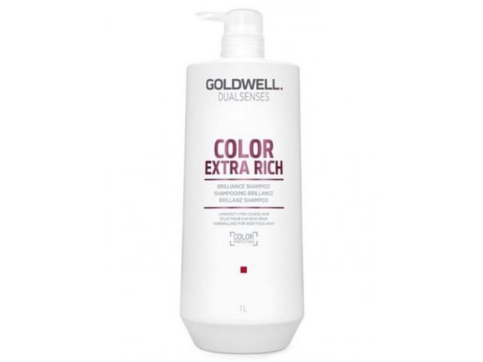 GOLDWELL Dualsenses Color Extra Rich Shampoo 1000ml - pečující šampon pro barvené vlasy