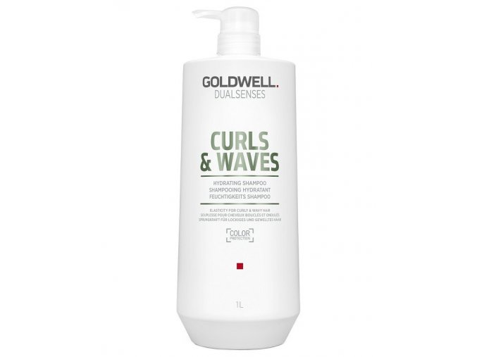 GOLDWELL Dualsenses Curls And Waves Shampoo 1000ml - šampon pro vlnité a trvalené vlasy