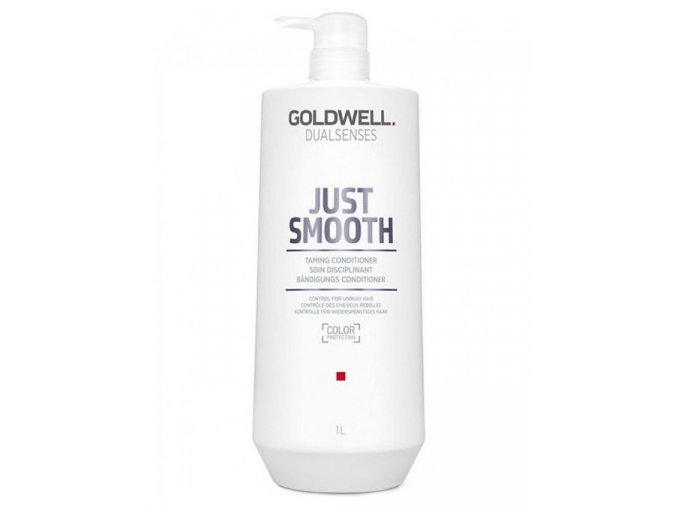 GOLDWELL Dualsenses Just Smooth Conditioner 1000ml - kondic. pro uhlazení krepatých vlasů