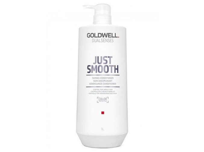 GOLDWELL Dualsenses Just Smooth Conditioner 1000ml - kondic. pro uhlazení krepatých vlasů