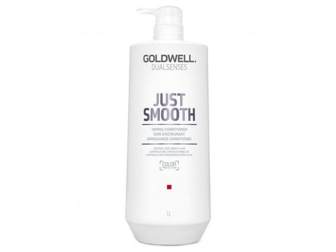 GOLDWELL Dualsenses Just Smooth Conditioner 1000ml - kondic. pro uhlazení krepatých vlasů