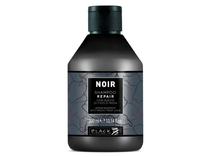 BLACK Noir Repair Shampoo 300ml - šampon s extraktem z opuncie mexické