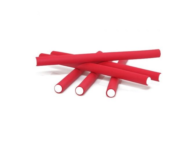 DNA Evolution RED Flex Rollers  12ks - papiloty na vlasy 12x240mm - červené