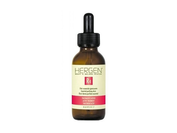 BES Hergen R4 Esenciální čistící elixír 50ml - snižuje tvorbu kožního mazu