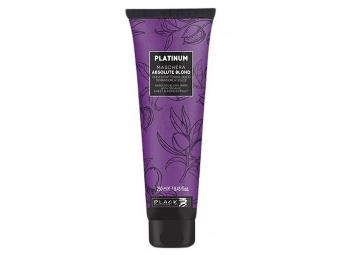 BLACK Platinum Absolute Blond Mask 250ml - maska pro šedivé a melírované vlasy