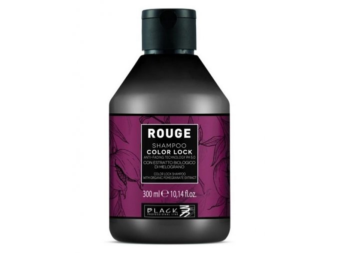 BLACK Rouge Shampoo Color Lock 300ml - Sulphate Free šampon pro barvené vlasy
