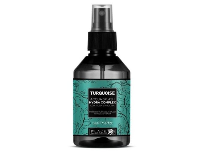 BLACK Turquoise Hydra Complex Acqua Splash 150ml - sérum ve spreji pro lesk a objem