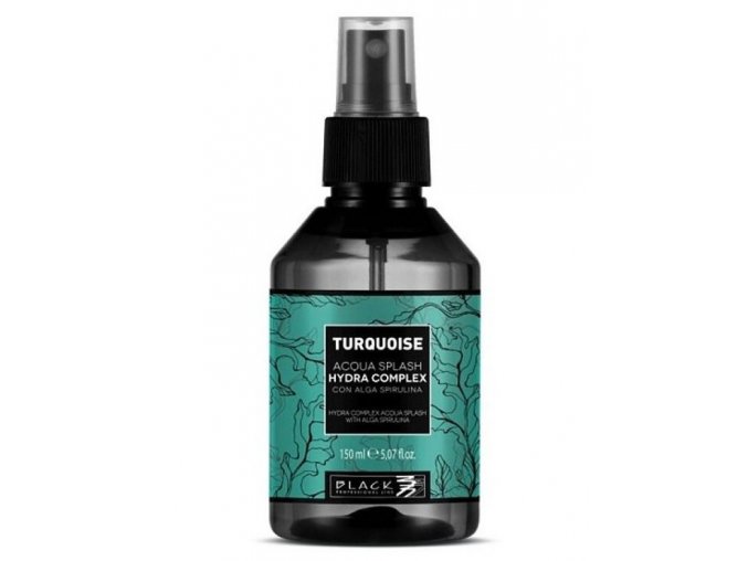 BLACK Turquoise Hydra Complex Acqua Splash 150ml - sérum ve spreji pro lesk a objem