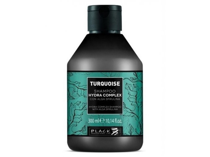 BLACK Turquoise Hydra Shampoo 300ml - šampon na jemné vlasy s extraktem z Algae